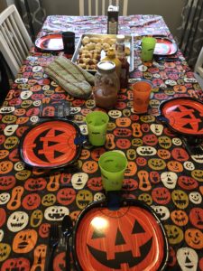 Halloween Themed Dinner