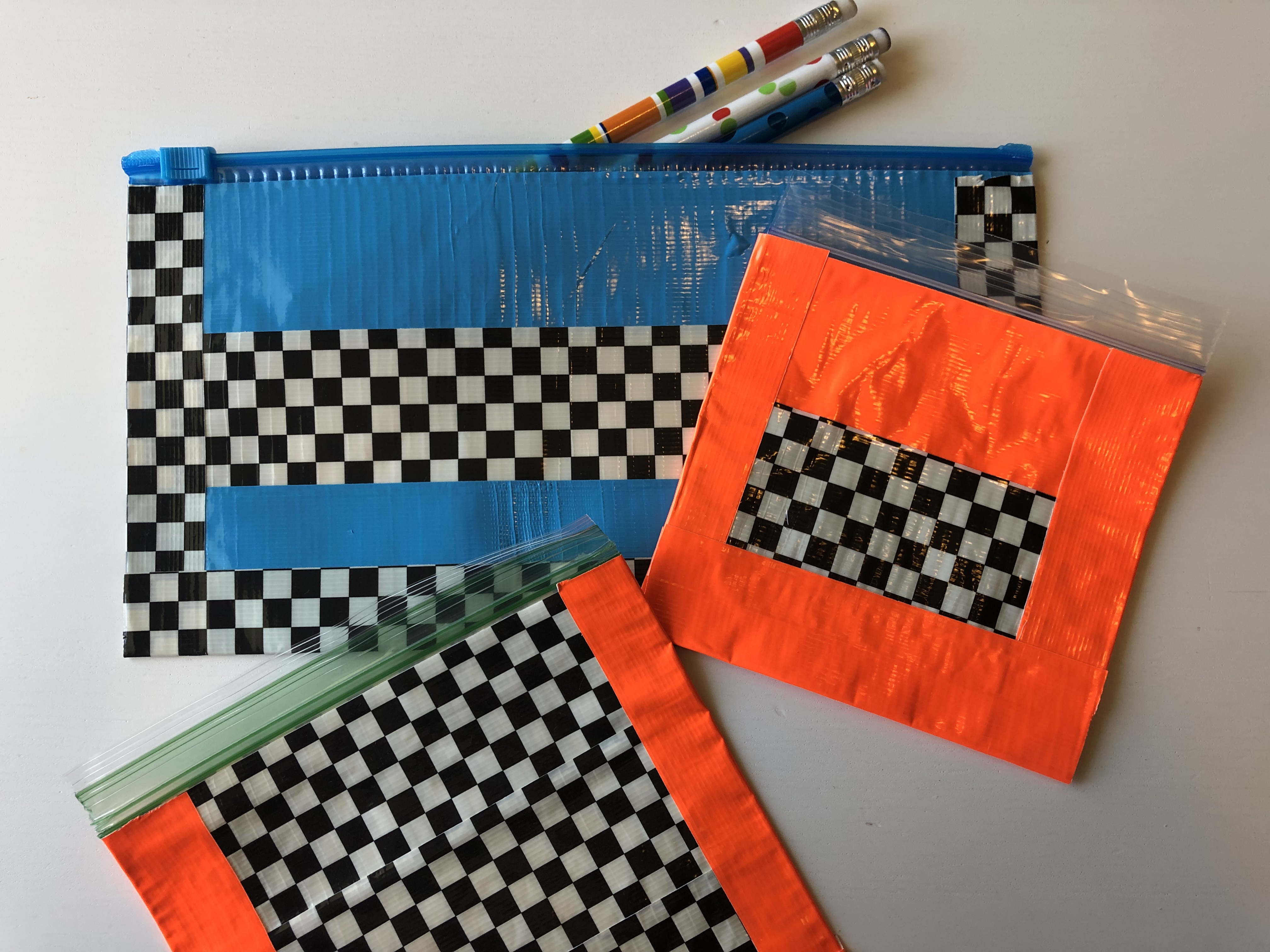 Duck Tape Pencil Bags