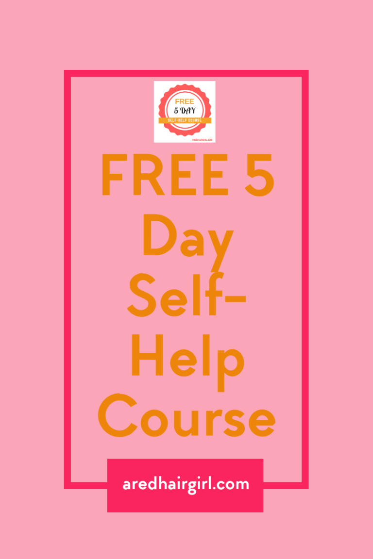 Introducing My Free 5 Day Self-Help Course