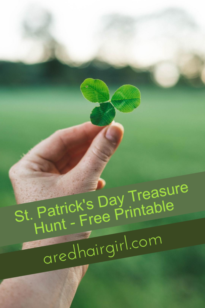 St. Patrick's Day treasure hunt