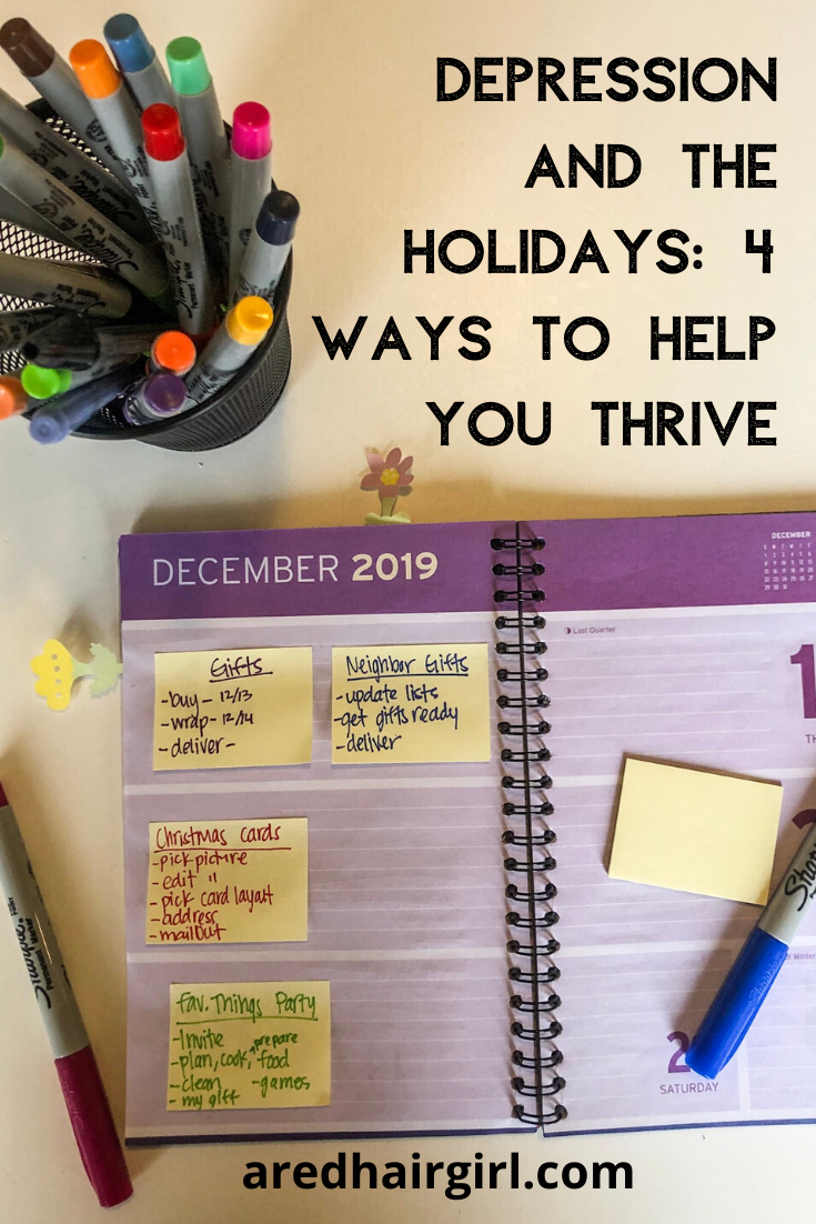 Depression and the Holidays: 4 Ways to Help You Thrive