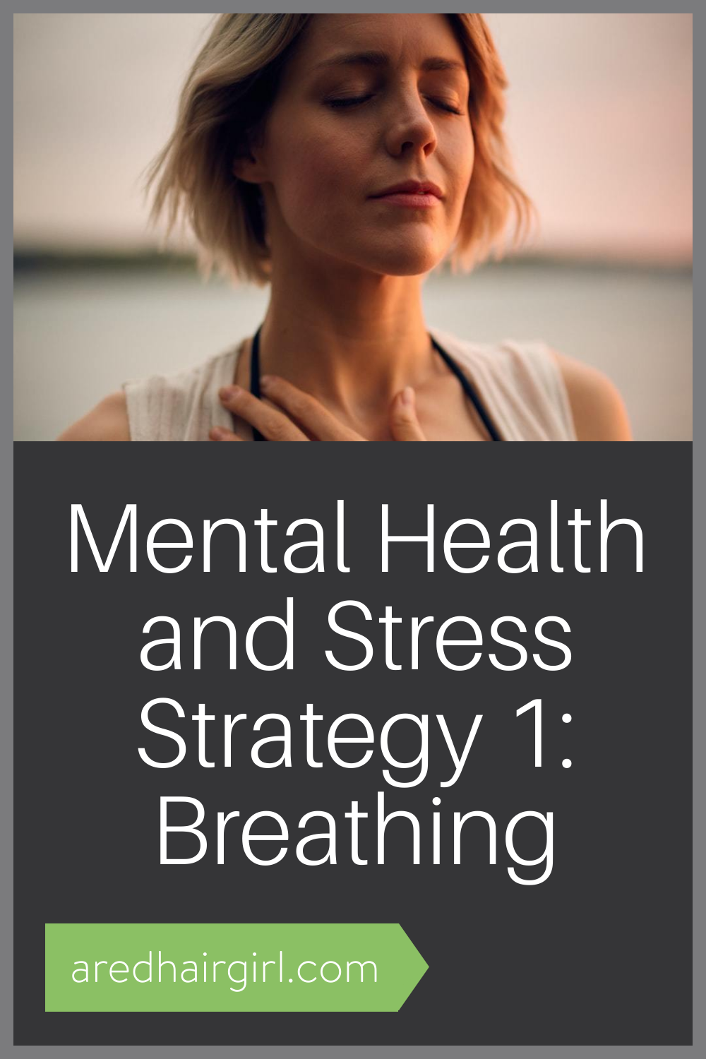 Mental Health and Stress Strategy 1: Breathing ⋆