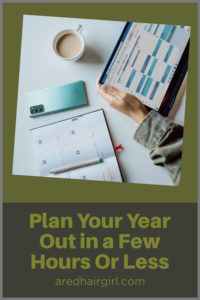 Plan your year out in a few hours or less